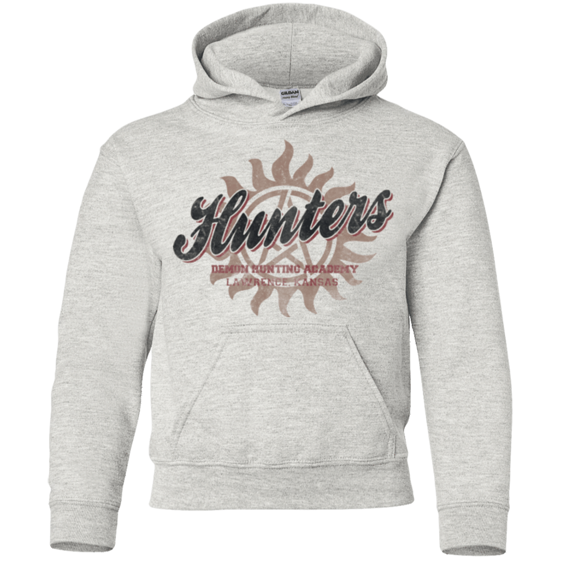 Sweatshirts Ash / YS Hunters Academy Youth Hoodie