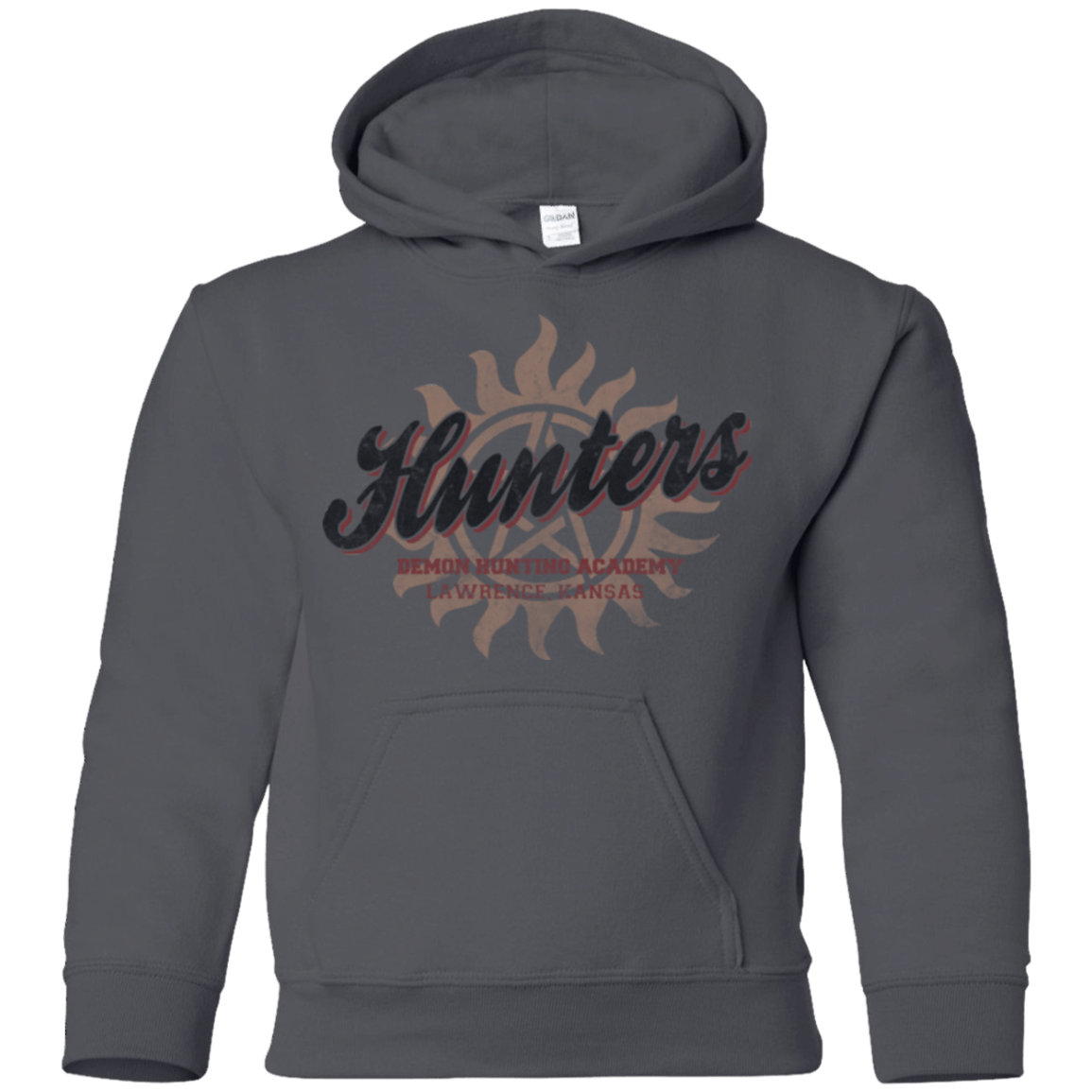 Sweatshirts Charcoal / YS Hunters Academy Youth Hoodie
