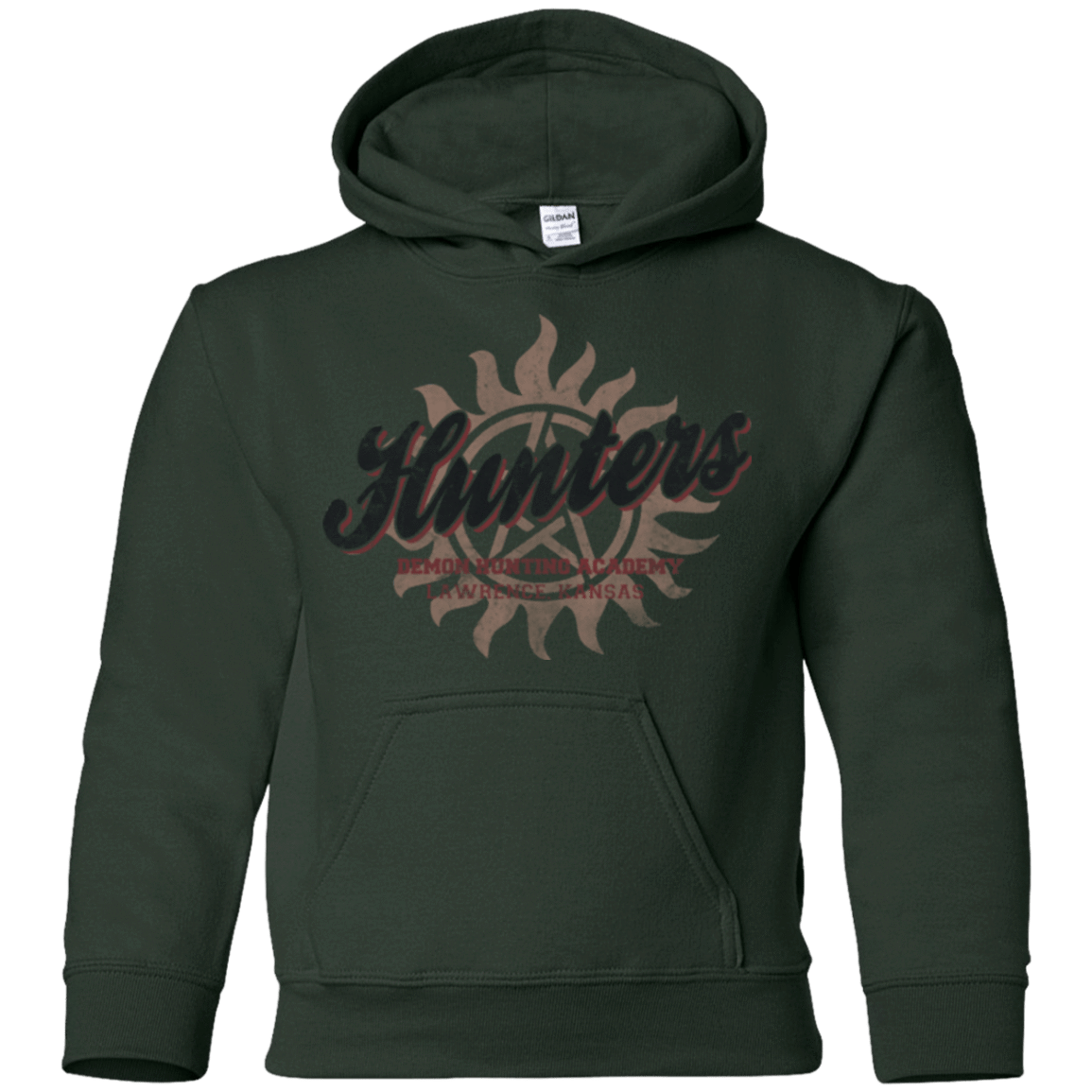 Sweatshirts Forest Green / YS Hunters Academy Youth Hoodie