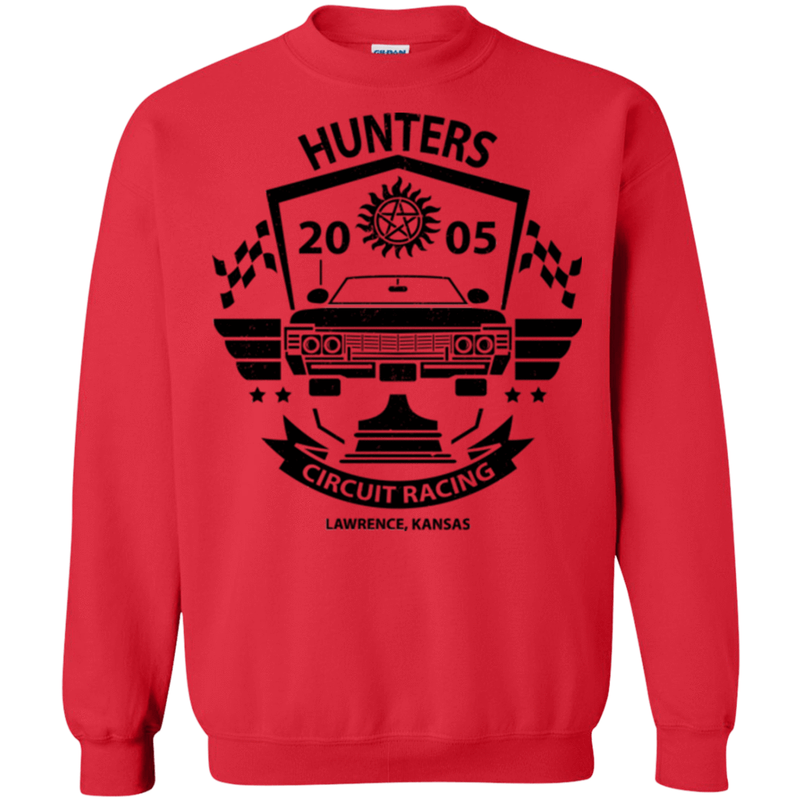 Sweatshirts Red / Small Hunters Circuit Crewneck Sweatshirt