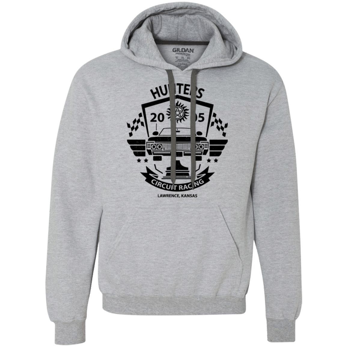 Sweatshirts Sport Grey / Small Hunters Circuit Premium Fleece Hoodie