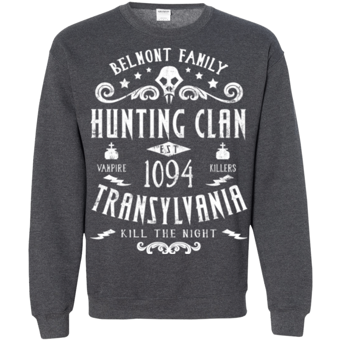 Sweatshirts Dark Heather / Small Hunting Clan Crewneck Sweatshirt