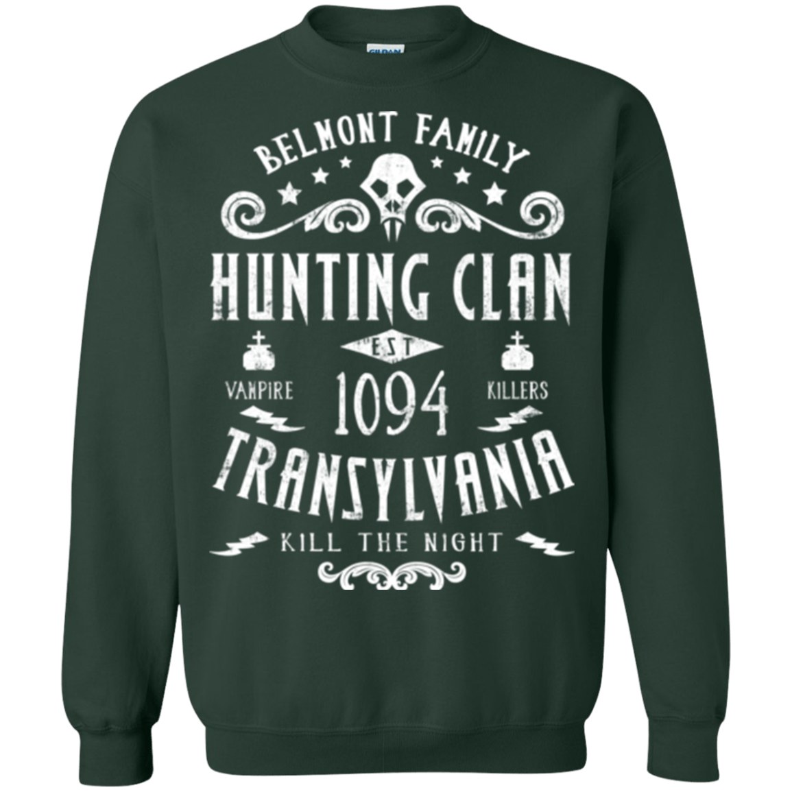 Sweatshirts Forest Green / Small Hunting Clan Crewneck Sweatshirt