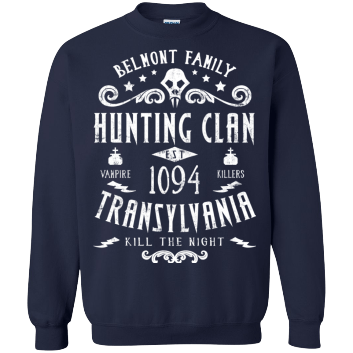 Sweatshirts Navy / Small Hunting Clan Crewneck Sweatshirt