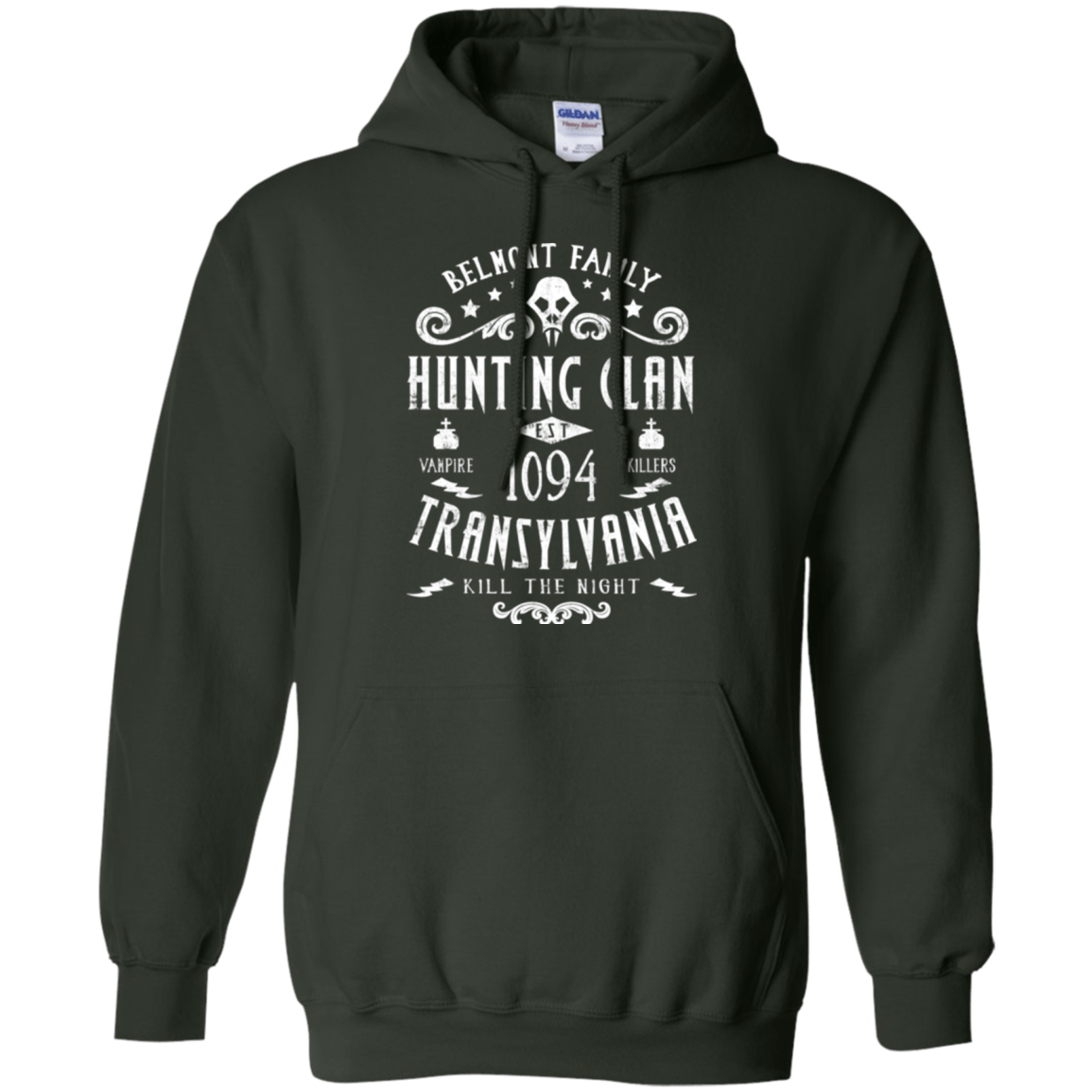 Sweatshirts Forest Green / Small Hunting Clan Pullover Hoodie