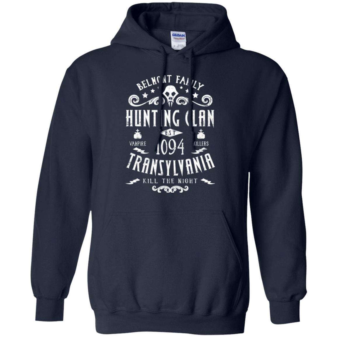 Sweatshirts Navy / Small Hunting Clan Pullover Hoodie