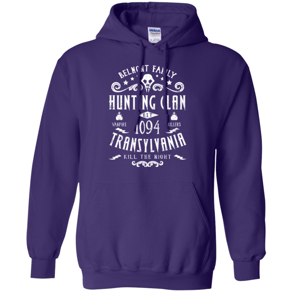 Sweatshirts Purple / Small Hunting Clan Pullover Hoodie