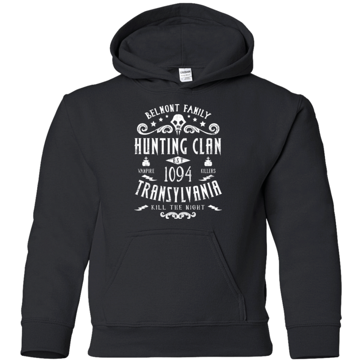 Sweatshirts Black / YS Hunting Clan Youth Hoodie