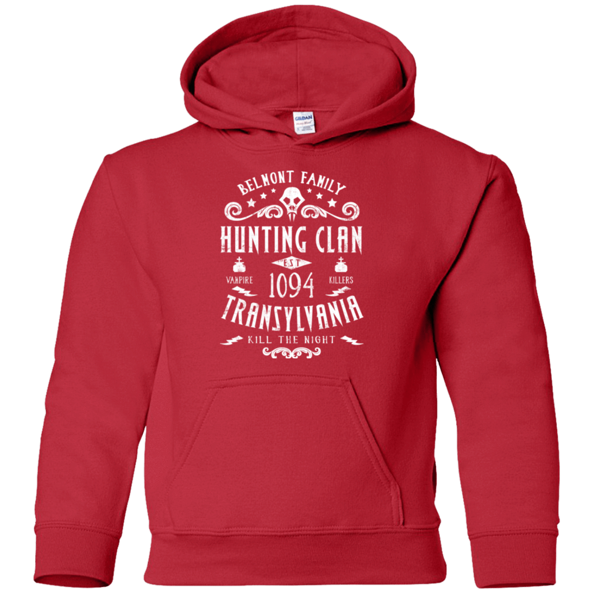 Sweatshirts Red / YS Hunting Clan Youth Hoodie