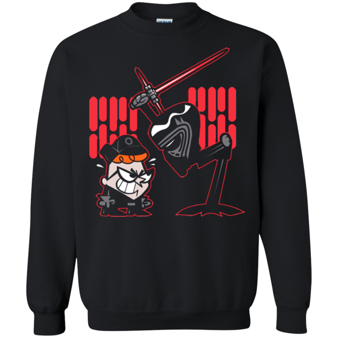 Sweatshirts Black / Small Huxters First Order Crewneck Sweatshirt