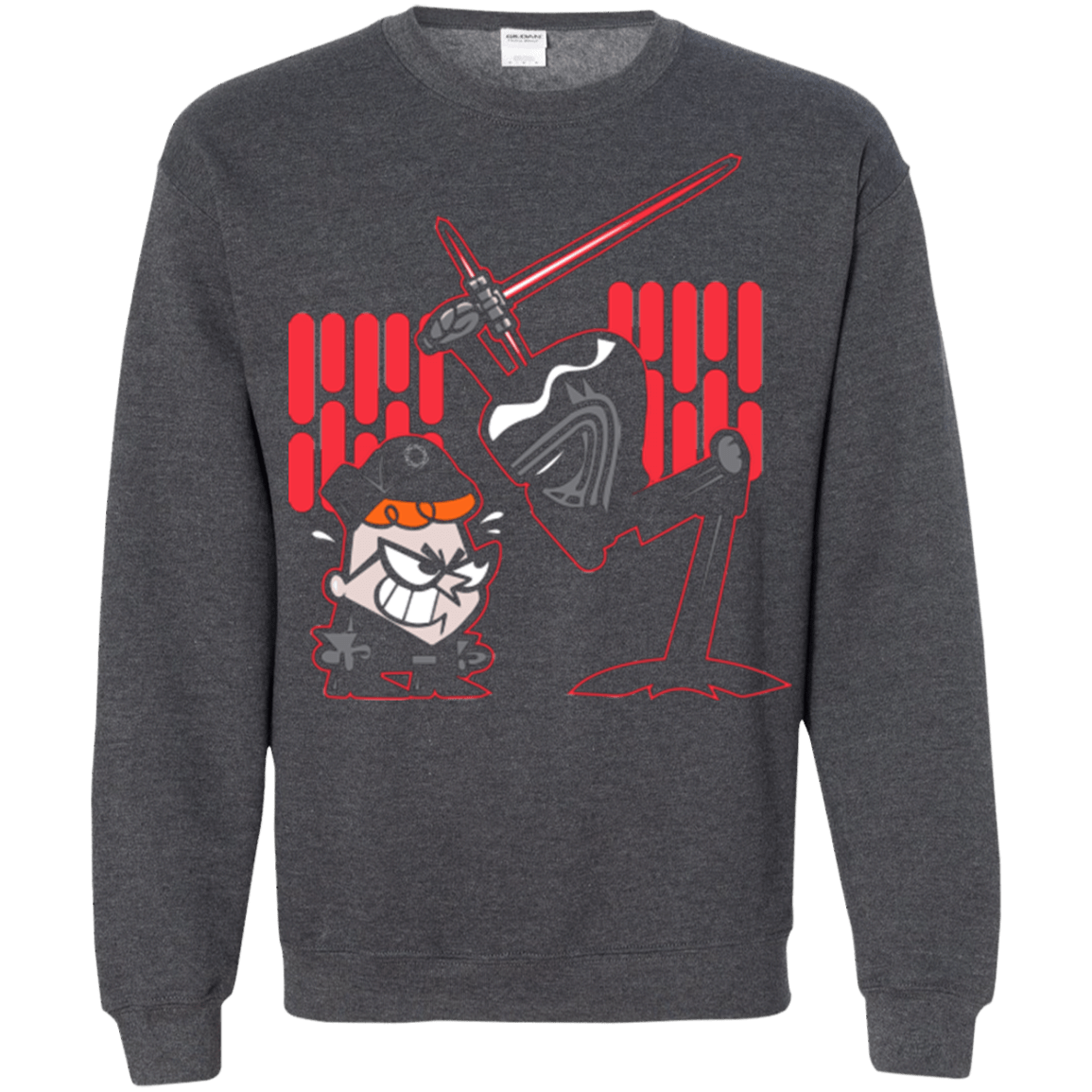 Sweatshirts Dark Heather / Small Huxters First Order Crewneck Sweatshirt