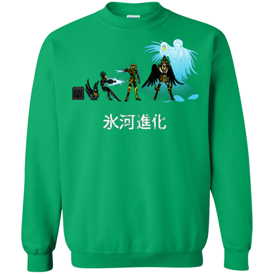 Sweatshirts Irish Green / Small Hyoga Evolution Crewneck Sweatshirt