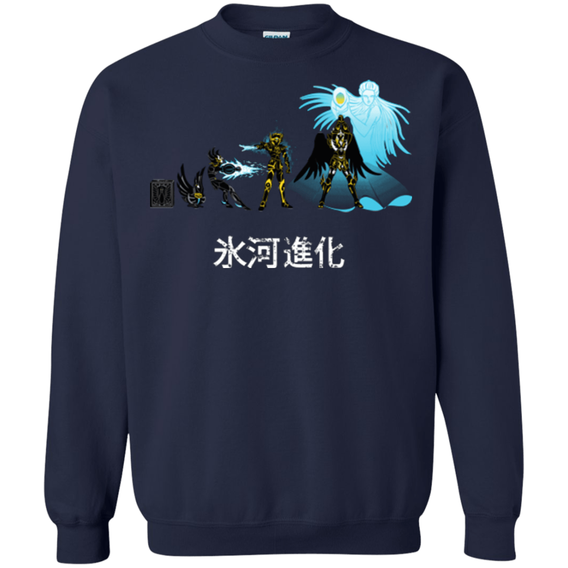Sweatshirts Navy / Small Hyoga Evolution Crewneck Sweatshirt