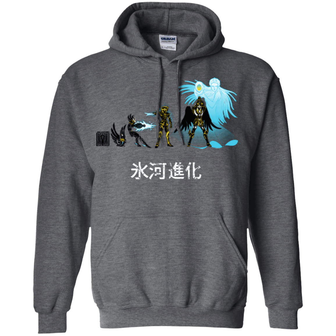 Sweatshirts Dark Heather / Small Hyoga Evolution Pullover Hoodie
