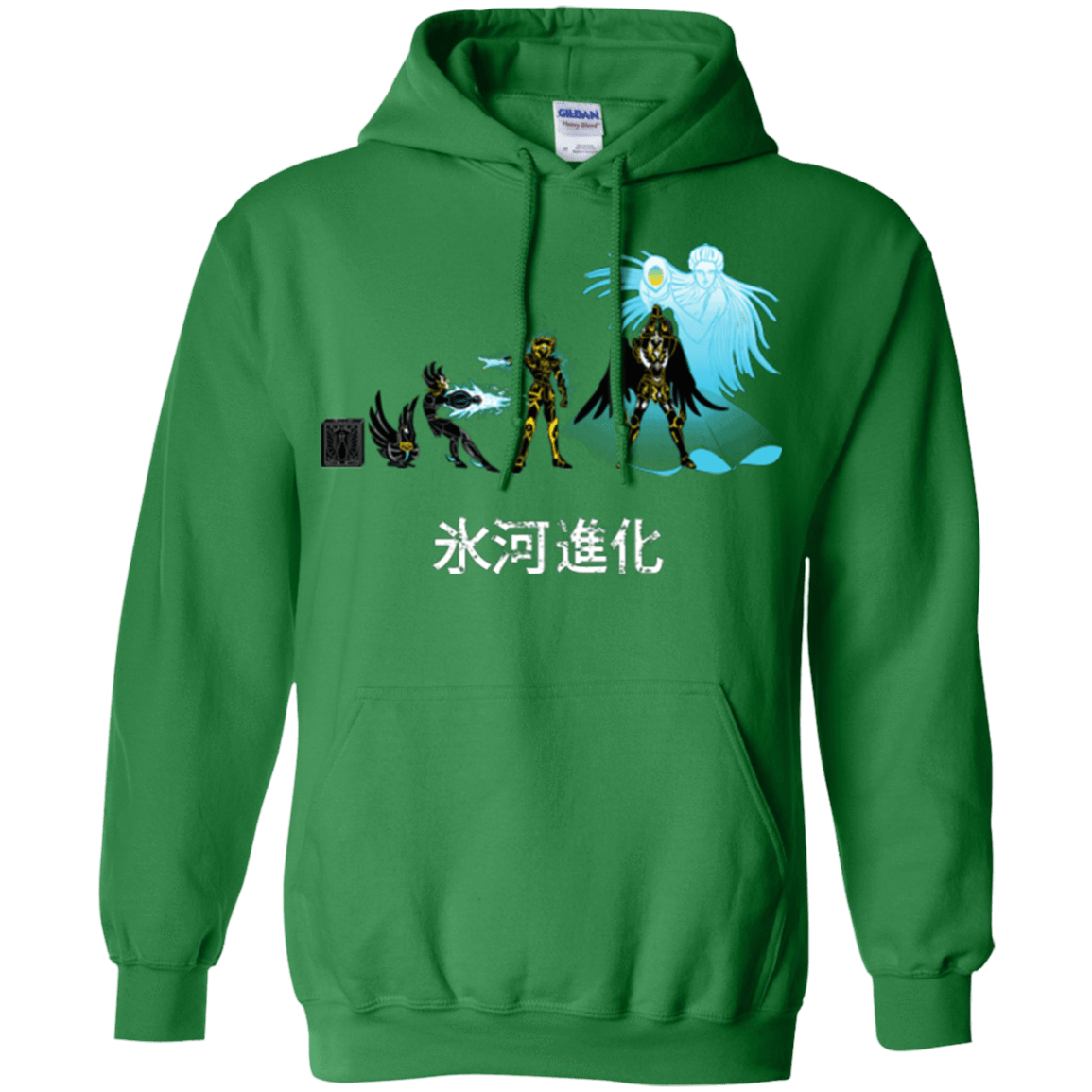 Sweatshirts Irish Green / Small Hyoga Evolution Pullover Hoodie
