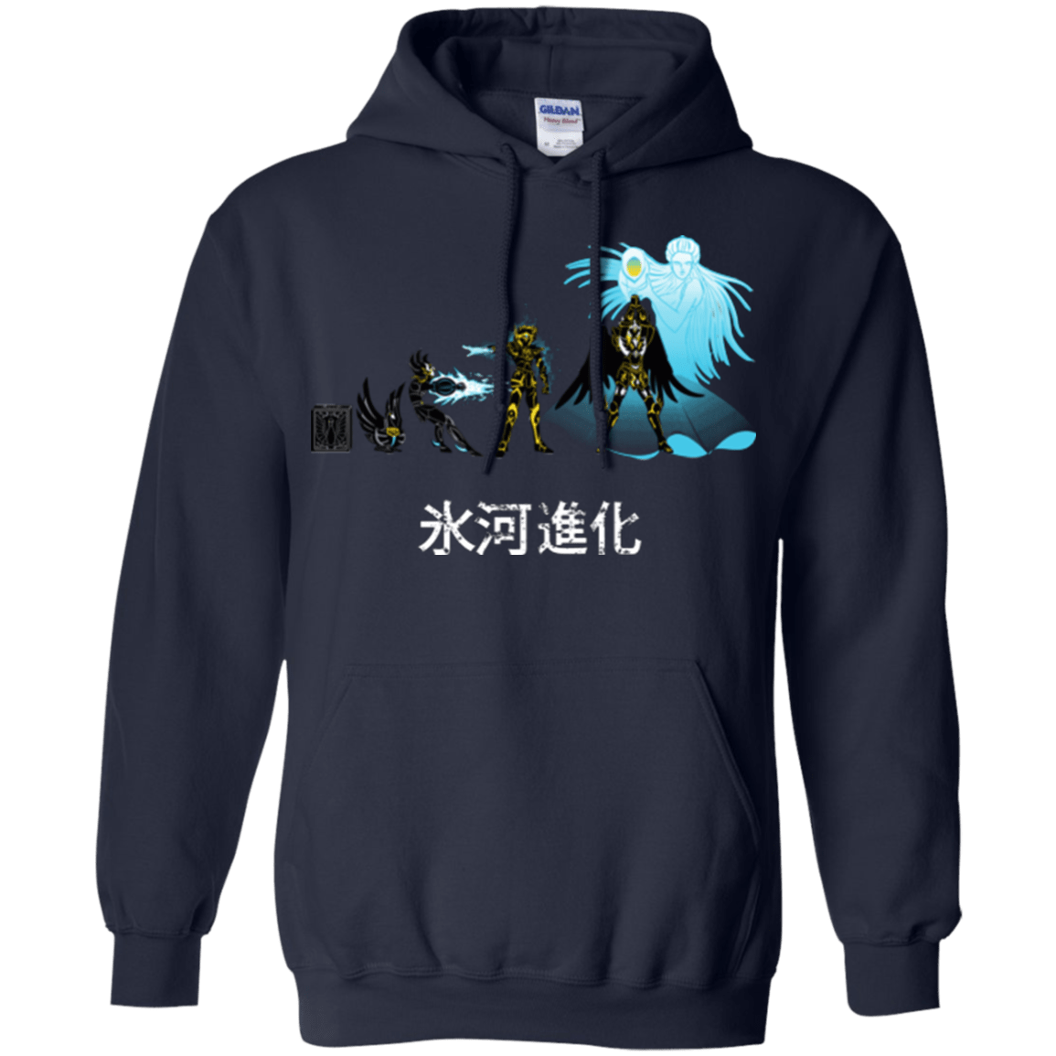 Sweatshirts Navy / Small Hyoga Evolution Pullover Hoodie