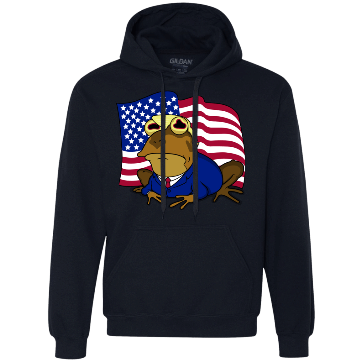Sweatshirts Navy / S hypnotrump Premium Fleece Hoodie