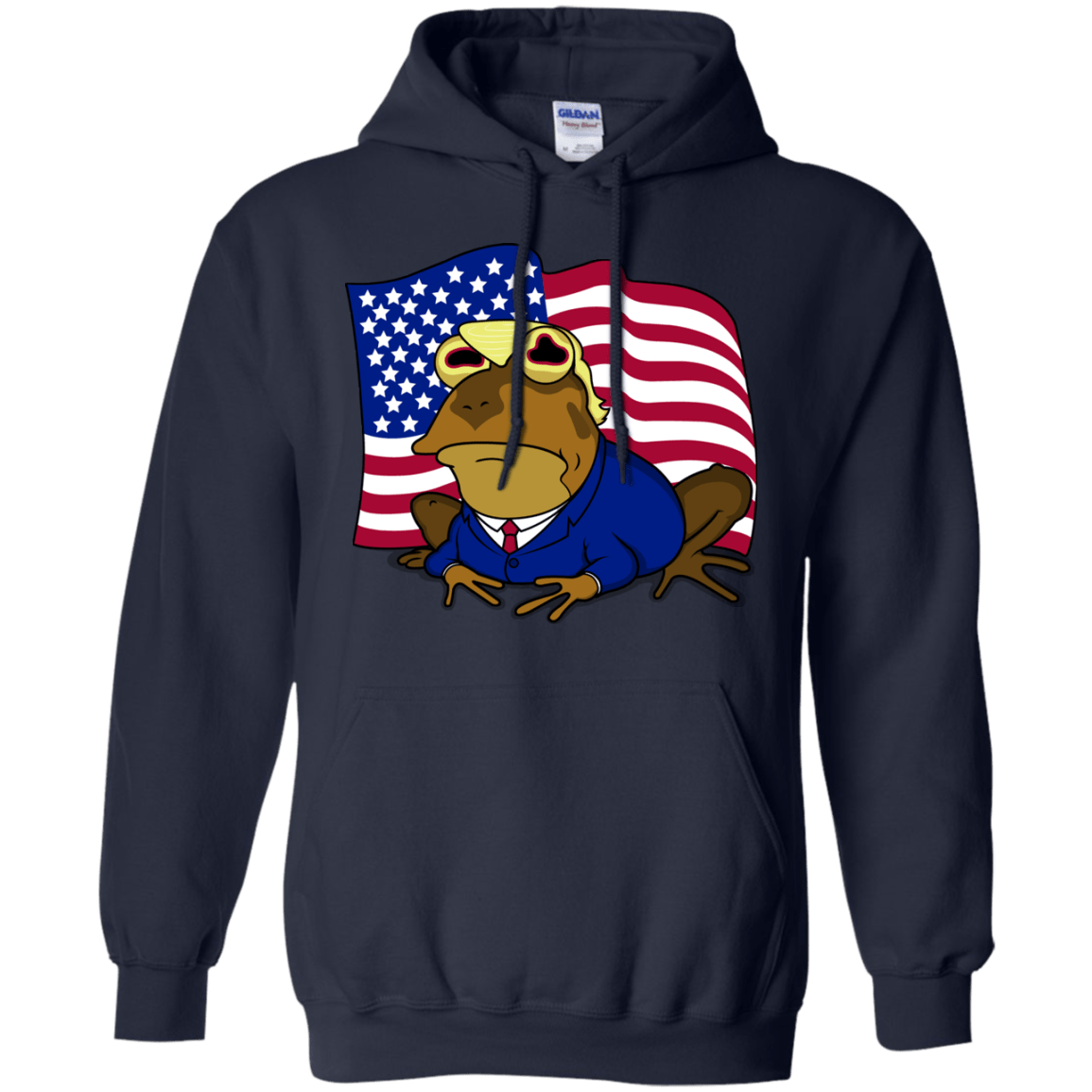 Sweatshirts Navy / S hypnotrump Pullover Hoodie