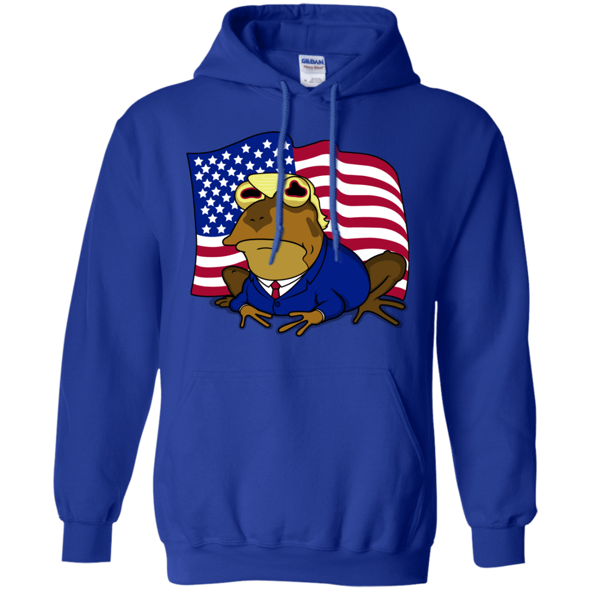 Sweatshirts Royal / S hypnotrump Pullover Hoodie