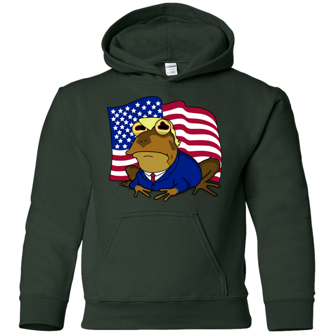 Sweatshirts Forest Green / YS hypnotrump Youth Hoodie