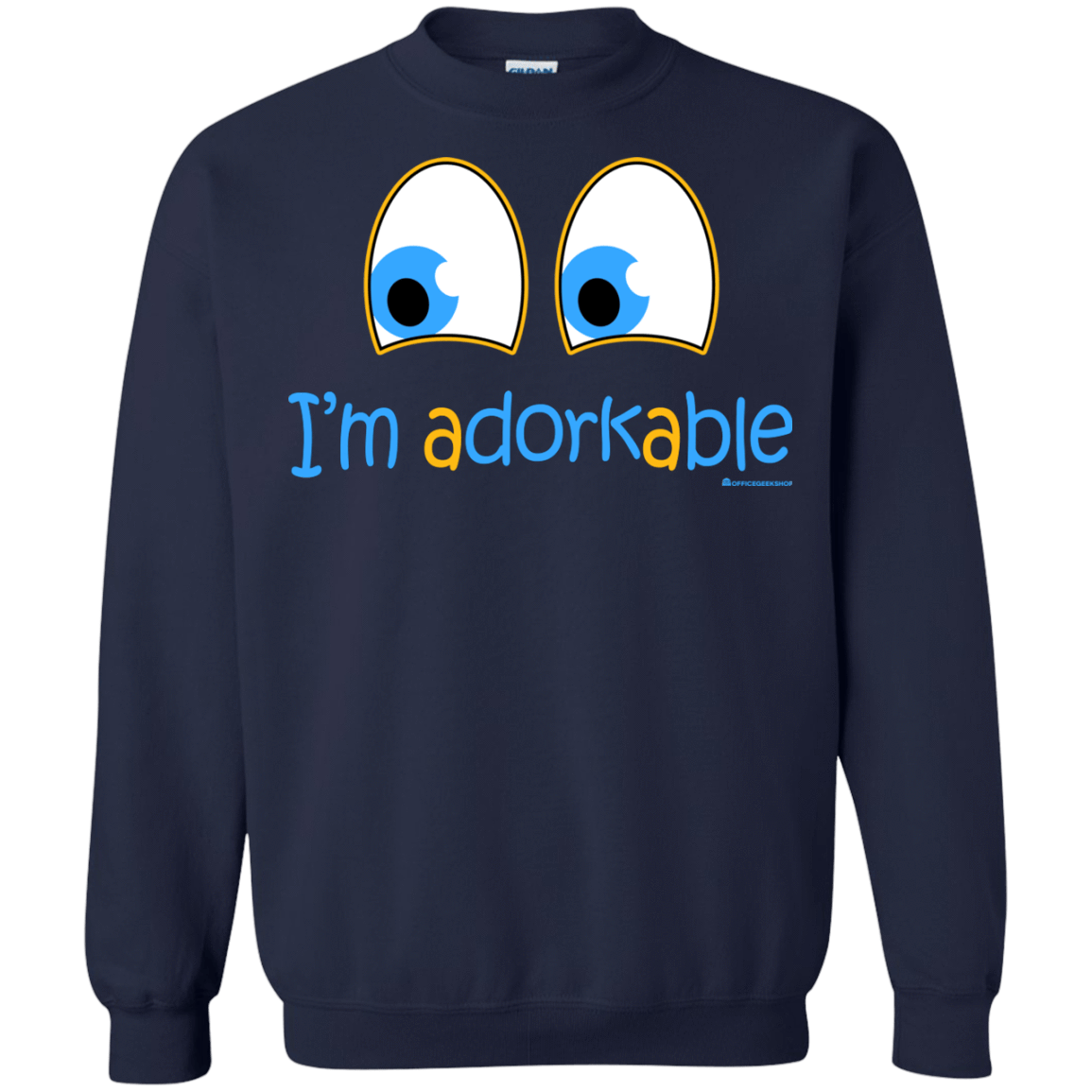 Sweatshirts Navy / Small I Am Adorkable Crewneck Sweatshirt