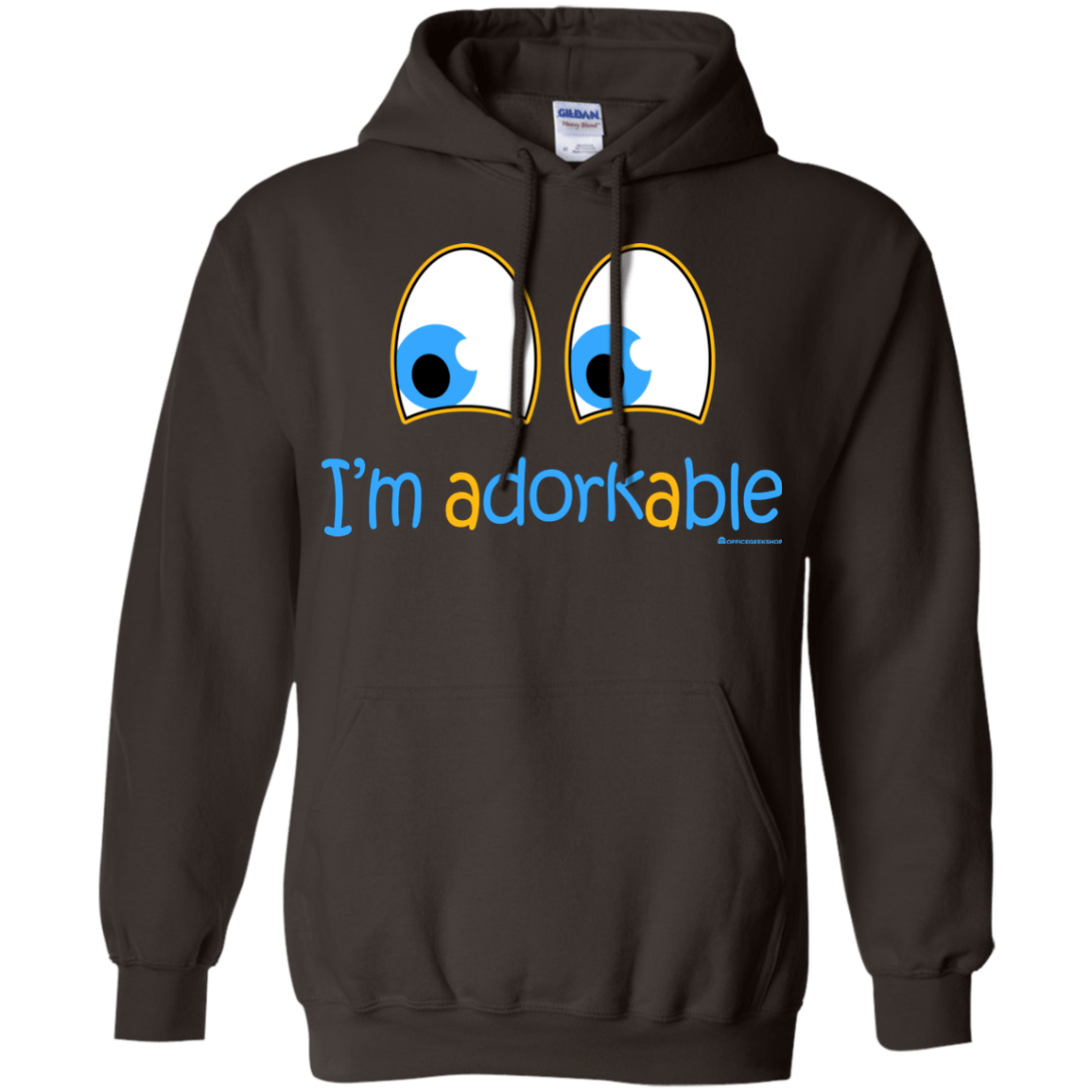 Sweatshirts Dark Chocolate / Small I Am Adorkable Pullover Hoodie