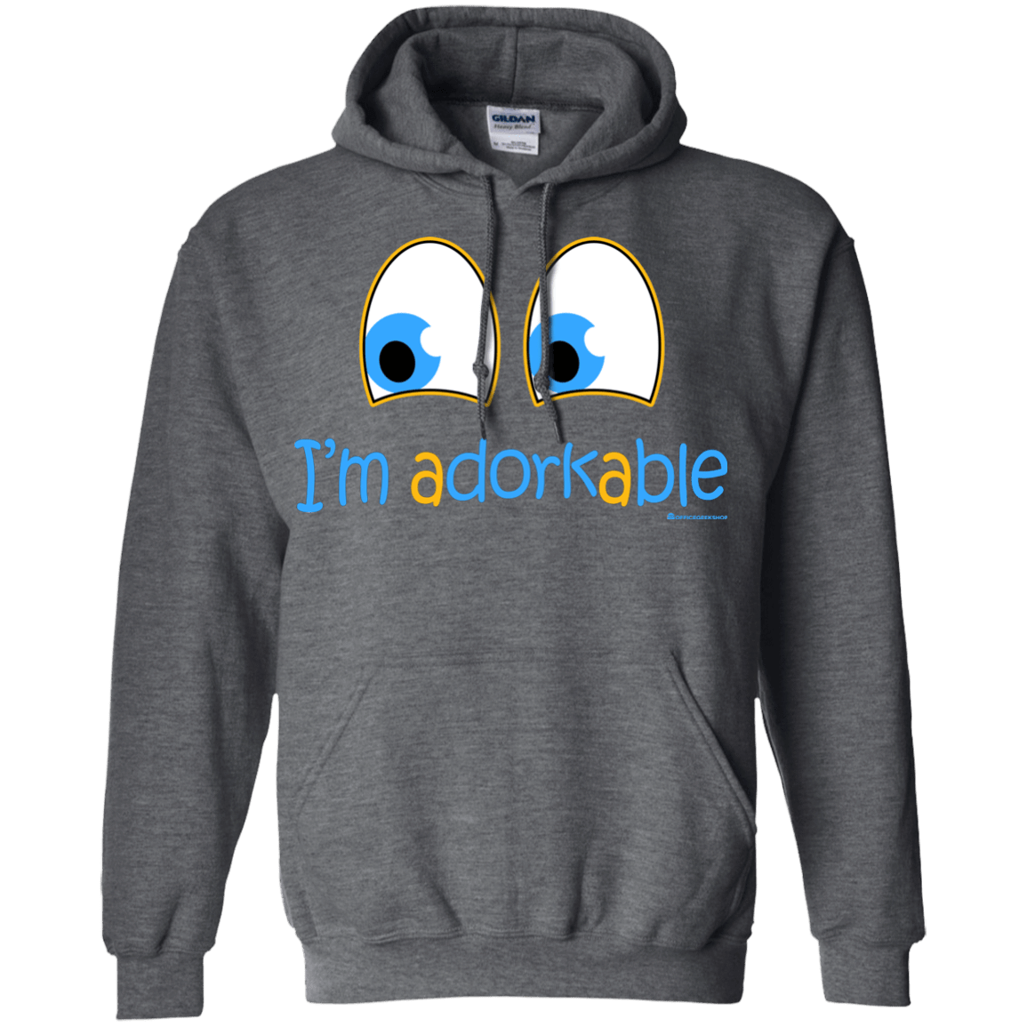 Sweatshirts Dark Heather / Small I Am Adorkable Pullover Hoodie