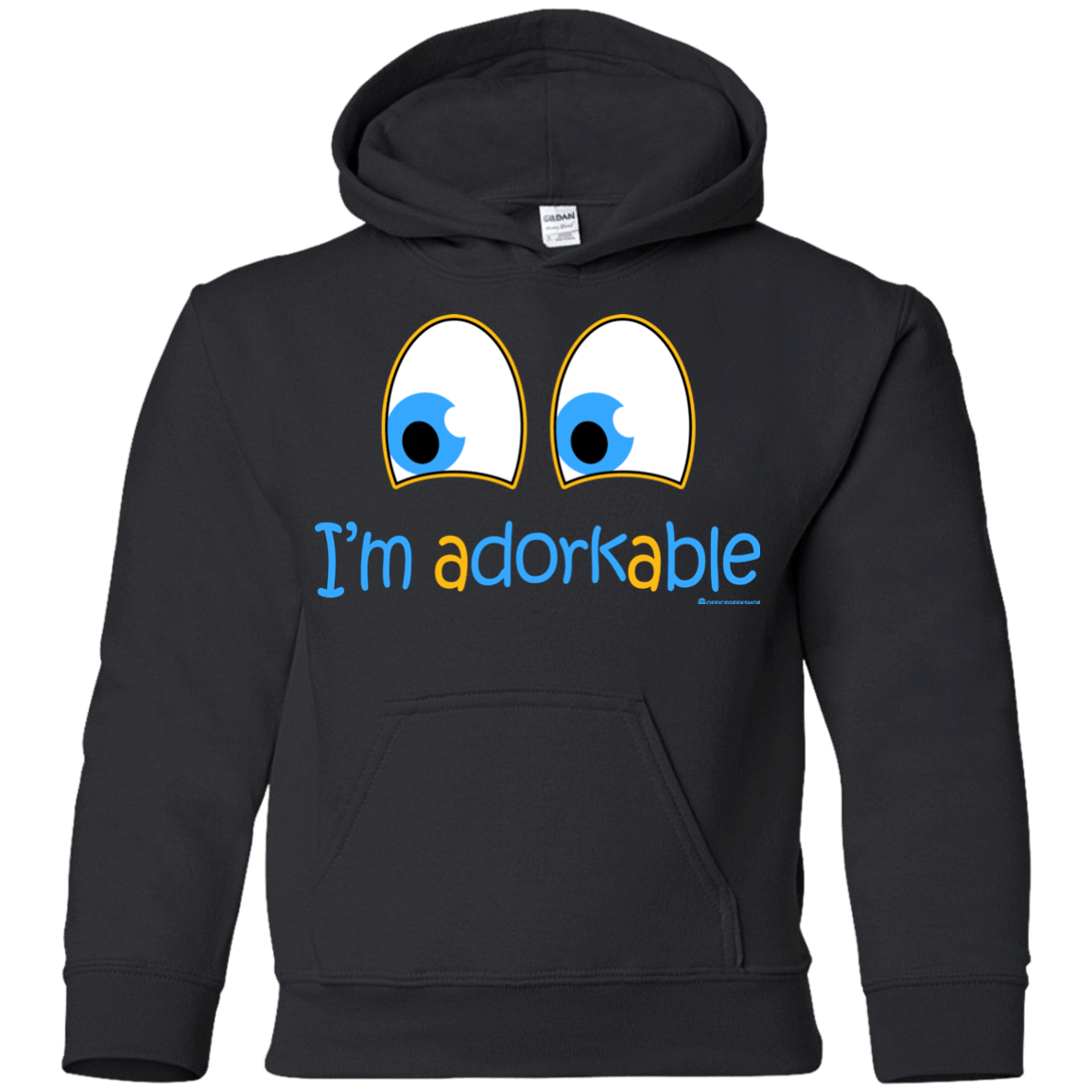 Sweatshirts Black / YS I Am Adorkable Youth Hoodie