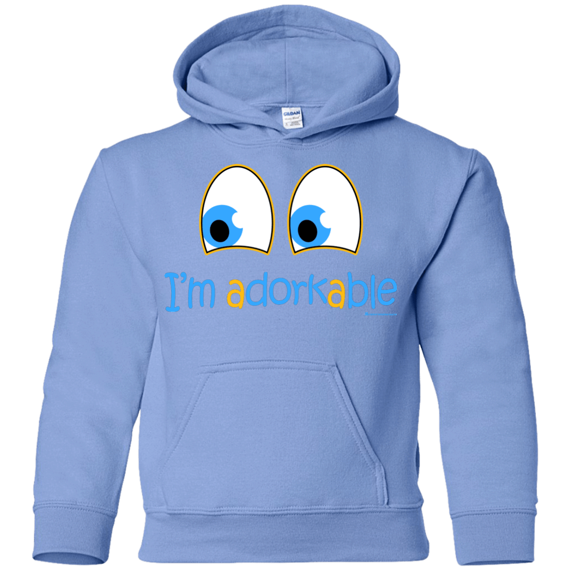 Sweatshirts Carolina Blue / YS I Am Adorkable Youth Hoodie