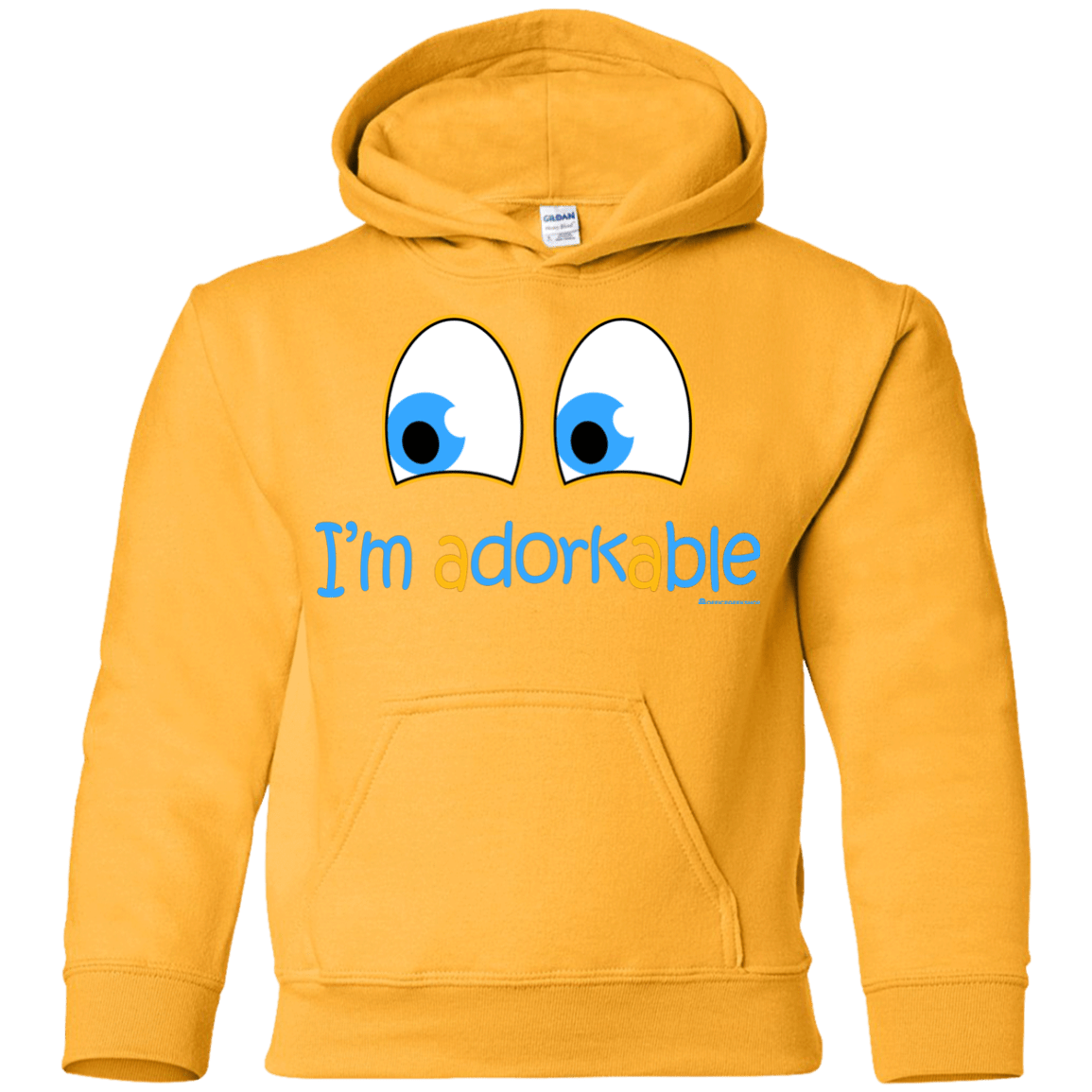 Sweatshirts Gold / YS I Am Adorkable Youth Hoodie