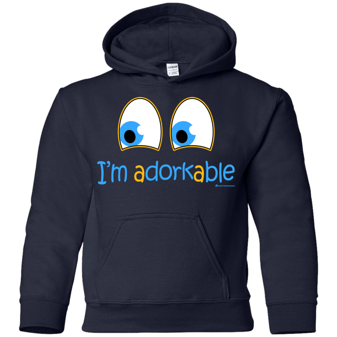 Sweatshirts Navy / YS I Am Adorkable Youth Hoodie