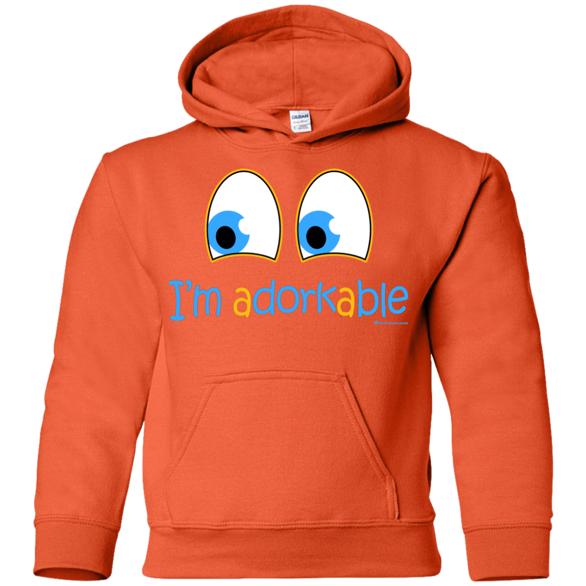 Sweatshirts Orange / YS I Am Adorkable Youth Hoodie