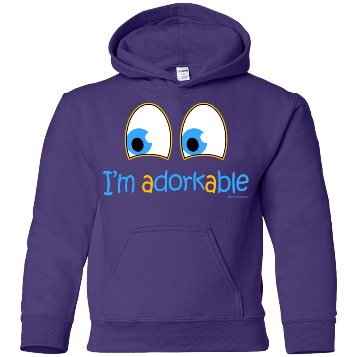 Sweatshirts Purple / YS I Am Adorkable Youth Hoodie