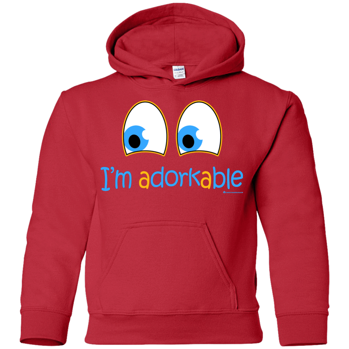 Sweatshirts Red / YS I Am Adorkable Youth Hoodie