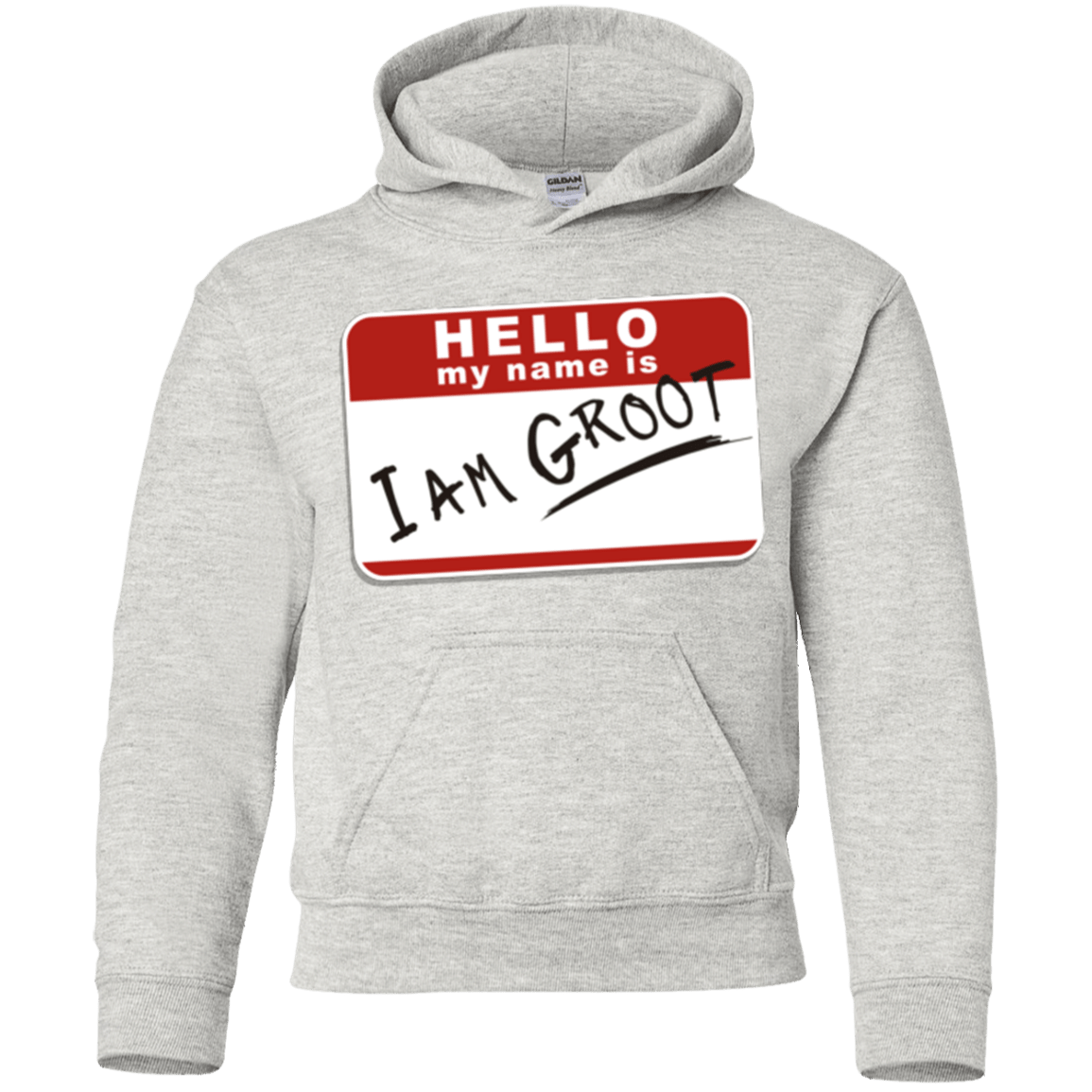 Sweatshirts Ash / YS I am Groot Youth Hoodie