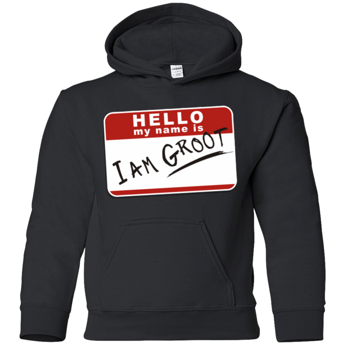 Sweatshirts Black / YS I am Groot Youth Hoodie