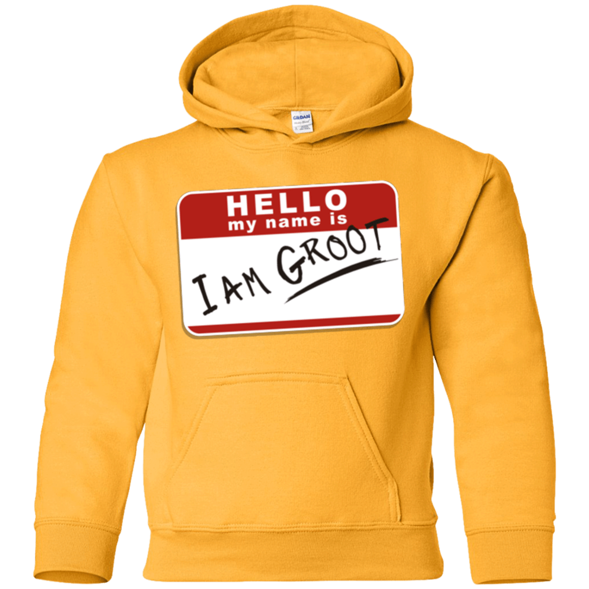 Sweatshirts Gold / YS I am Groot Youth Hoodie