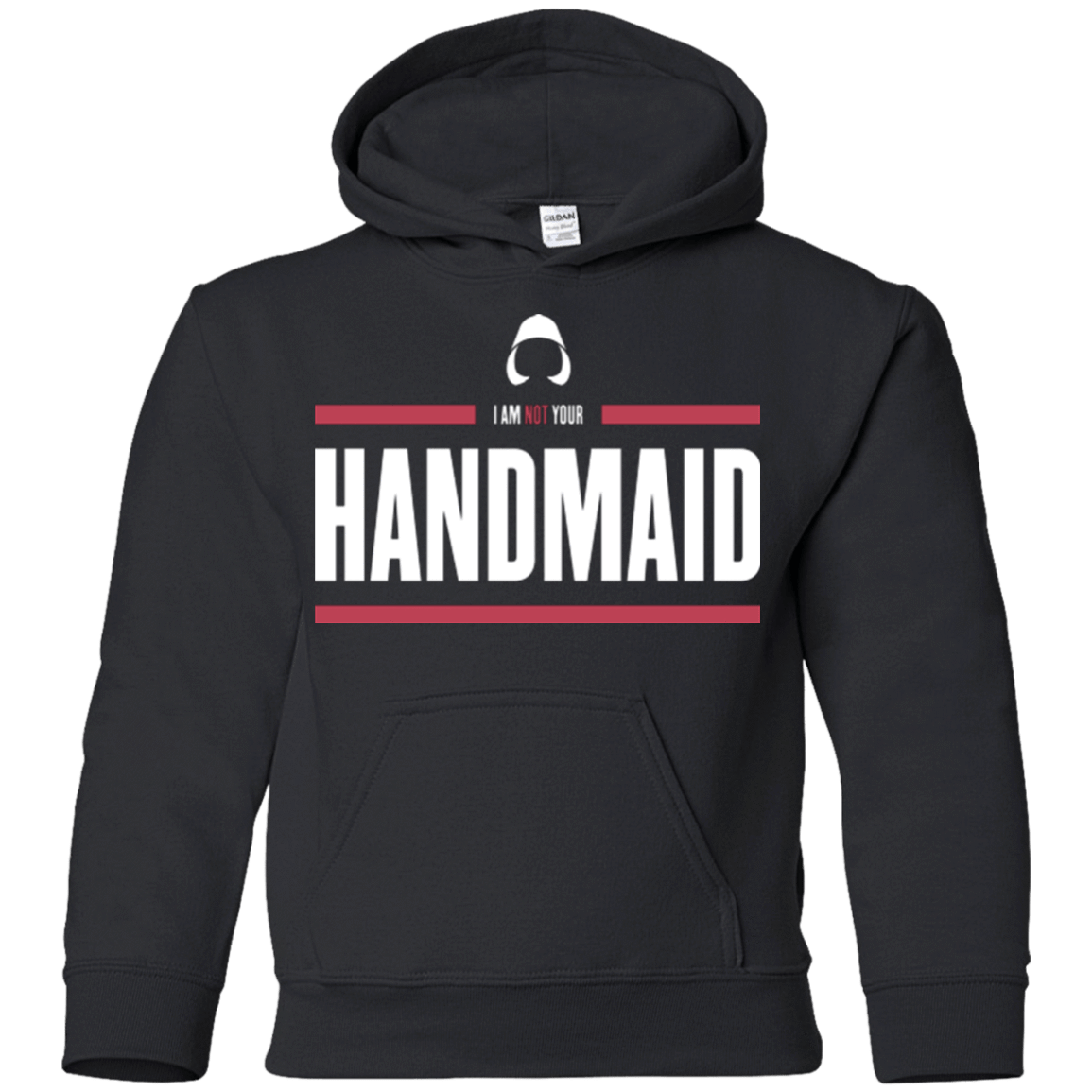 Sweatshirts Black / YS I Am Not Your Handmaid Youth Hoodie