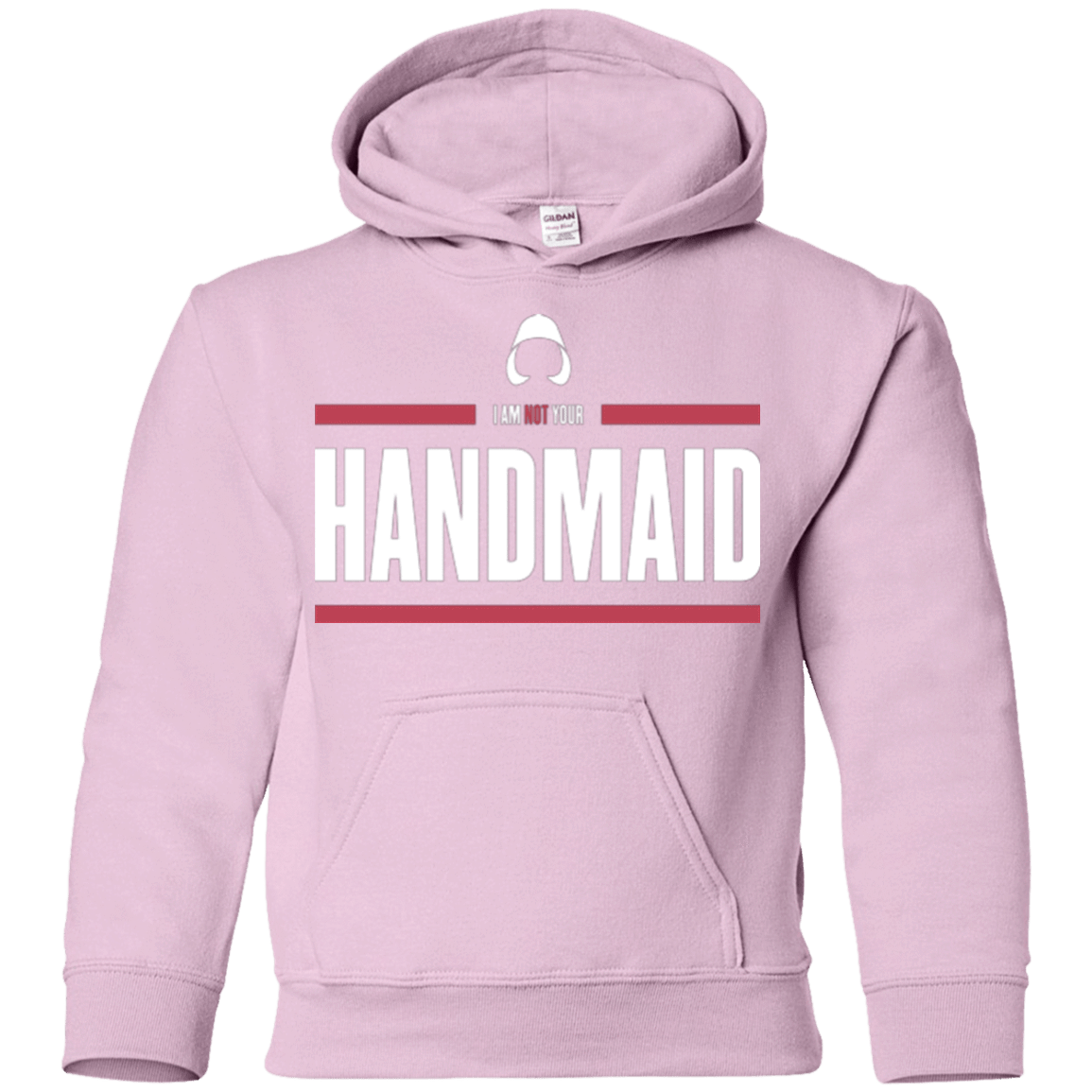 Sweatshirts Light Pink / YS I Am Not Your Handmaid Youth Hoodie
