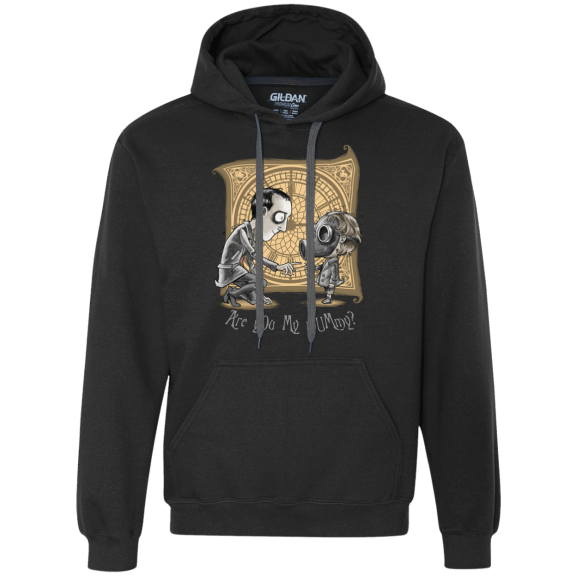 Sweatshirts Black / Small I Am Not Your Mummy Premium Fleece Hoodie