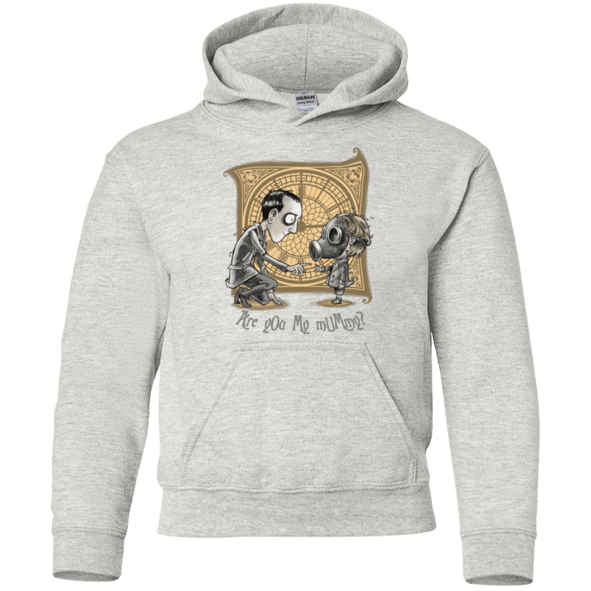 Sweatshirts Ash / YS I Am Not Your Mummy Youth Hoodie