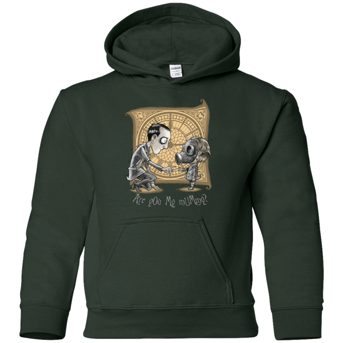 Sweatshirts Forest Green / YS I Am Not Your Mummy Youth Hoodie