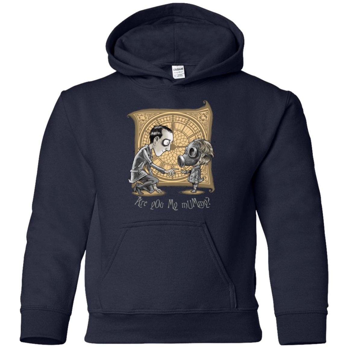 Sweatshirts Navy / YS I Am Not Your Mummy Youth Hoodie