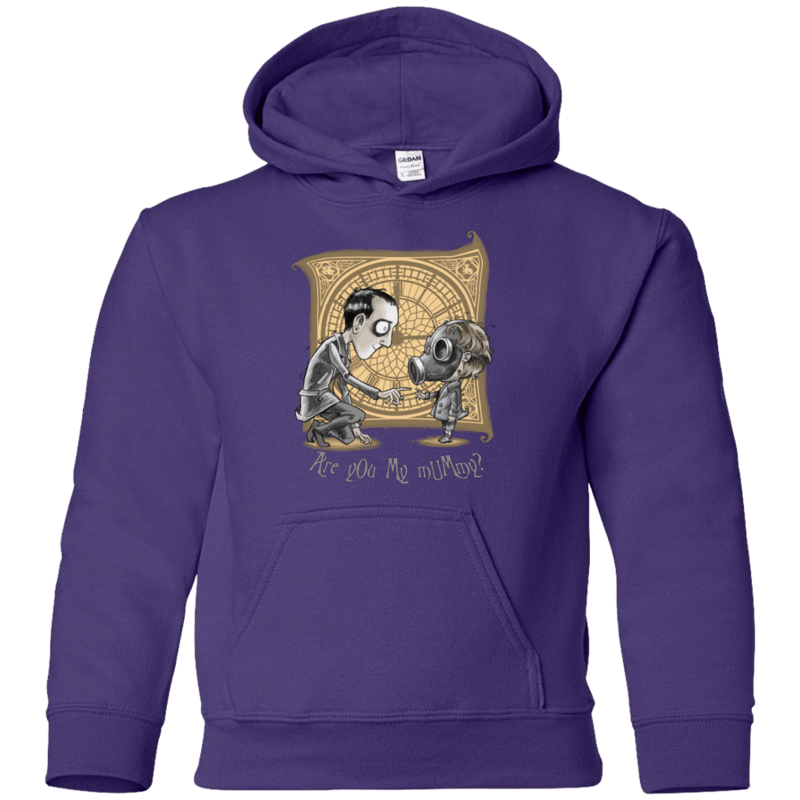 Sweatshirts Purple / YS I Am Not Your Mummy Youth Hoodie