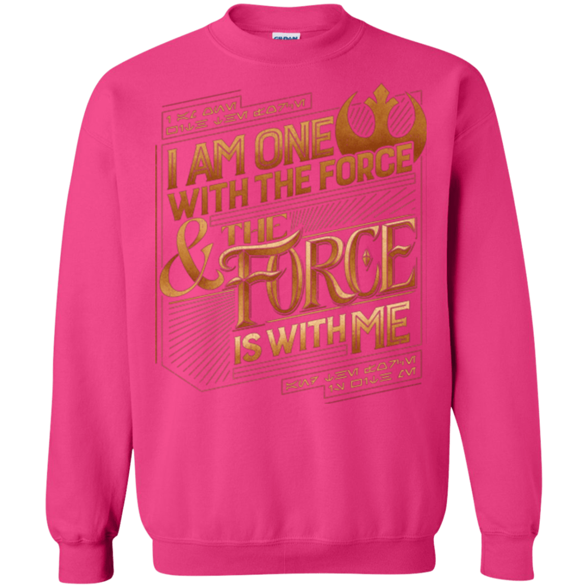 Sweatshirts Heliconia / S I Am One With The Force Crewneck Sweatshirt