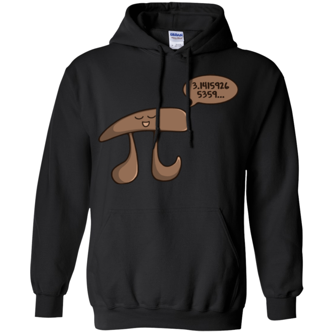 Sweatshirts Black / Small I am Pi Pullover Hoodie