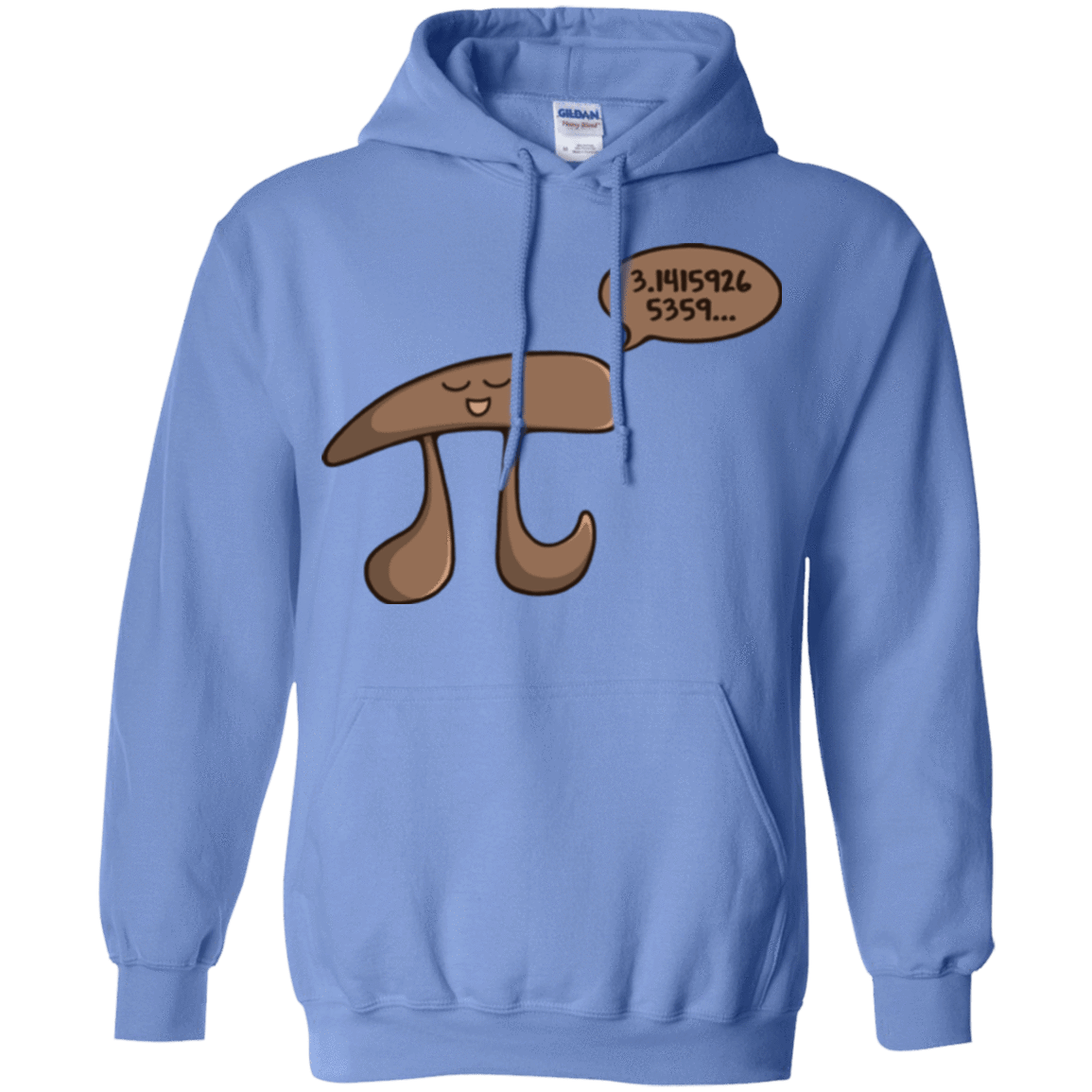 Sweatshirts Carolina Blue / Small I am Pi Pullover Hoodie