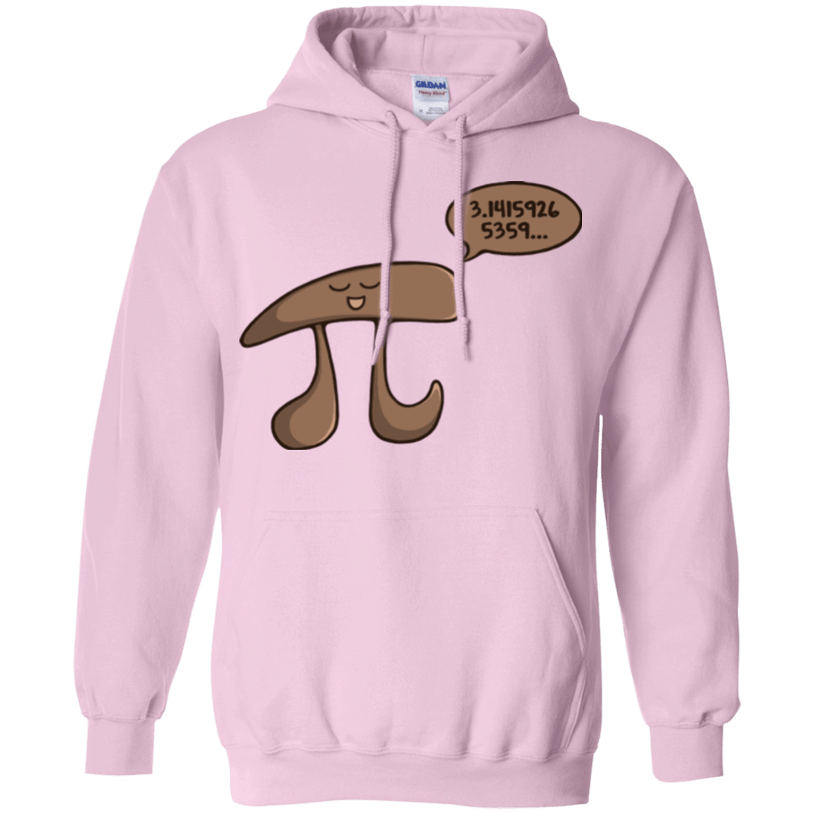 Sweatshirts Light Pink / Small I am Pi Pullover Hoodie