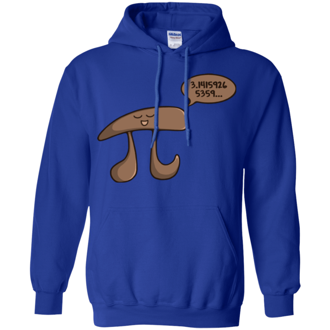 Sweatshirts Royal / Small I am Pi Pullover Hoodie
