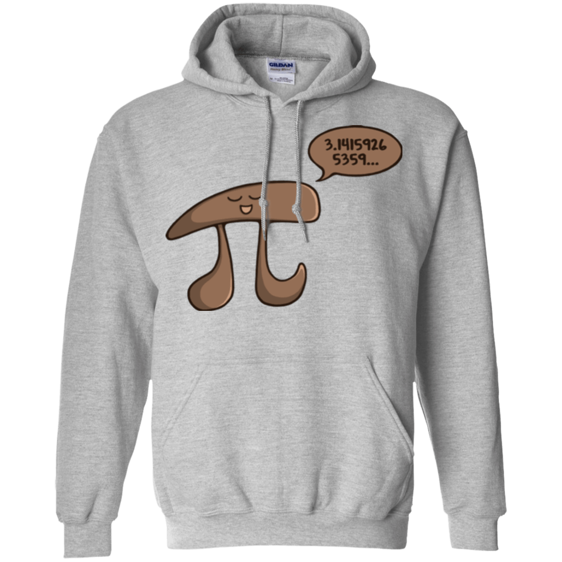 Sweatshirts Sport Grey / Small I am Pi Pullover Hoodie